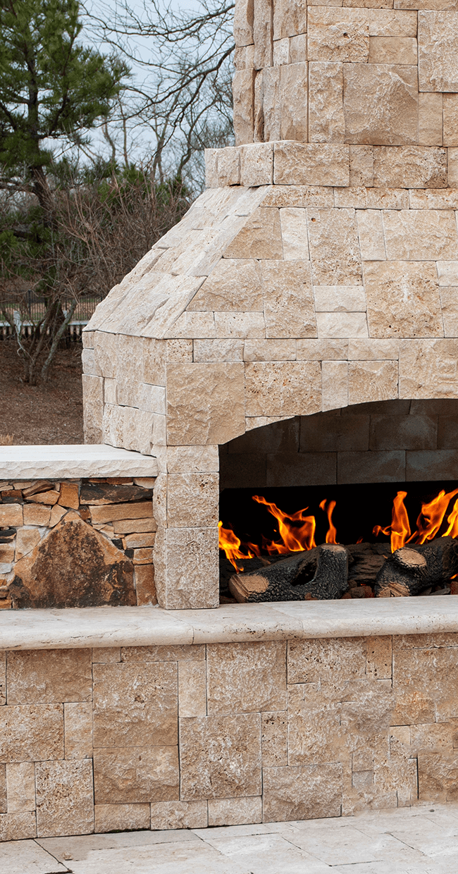 Outdoor living spaces | Kitchen | Fireplaces | Fire Pits