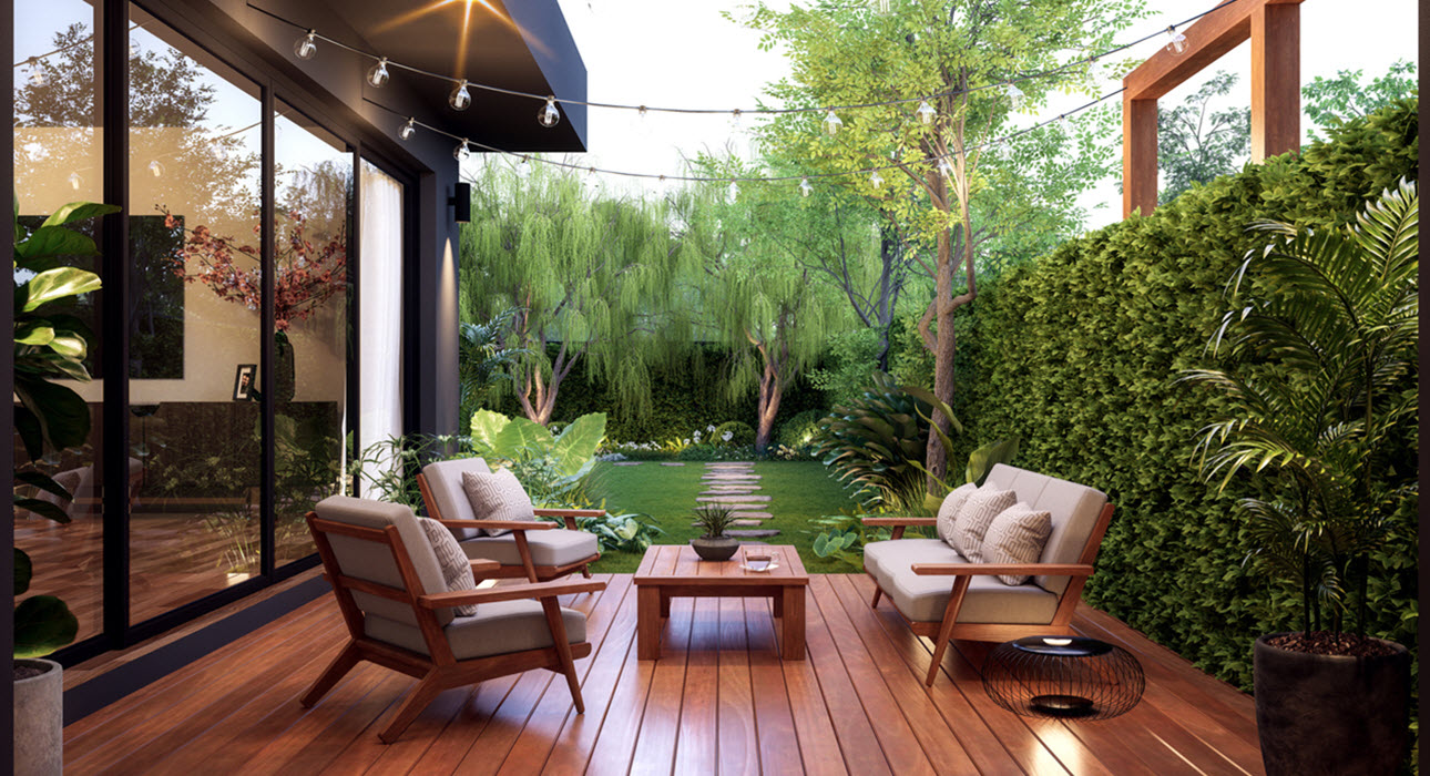 Spectacular Outdoor Living Space Design