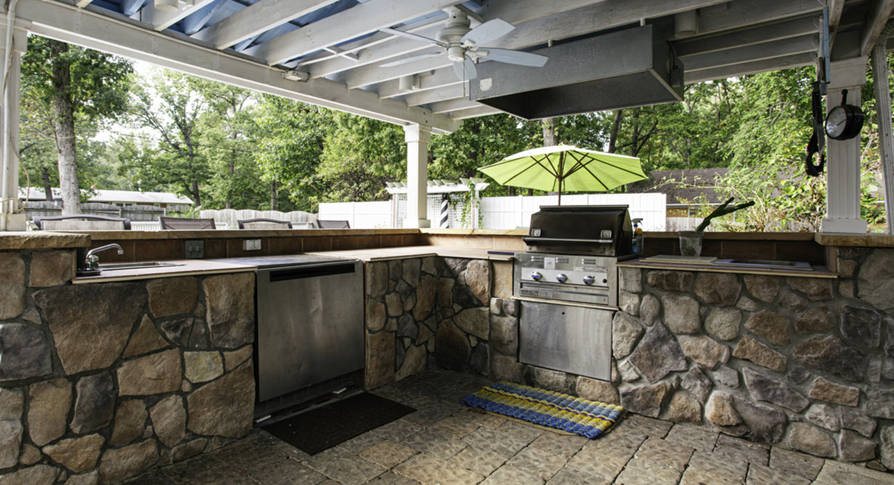 Backyard Kitchen
