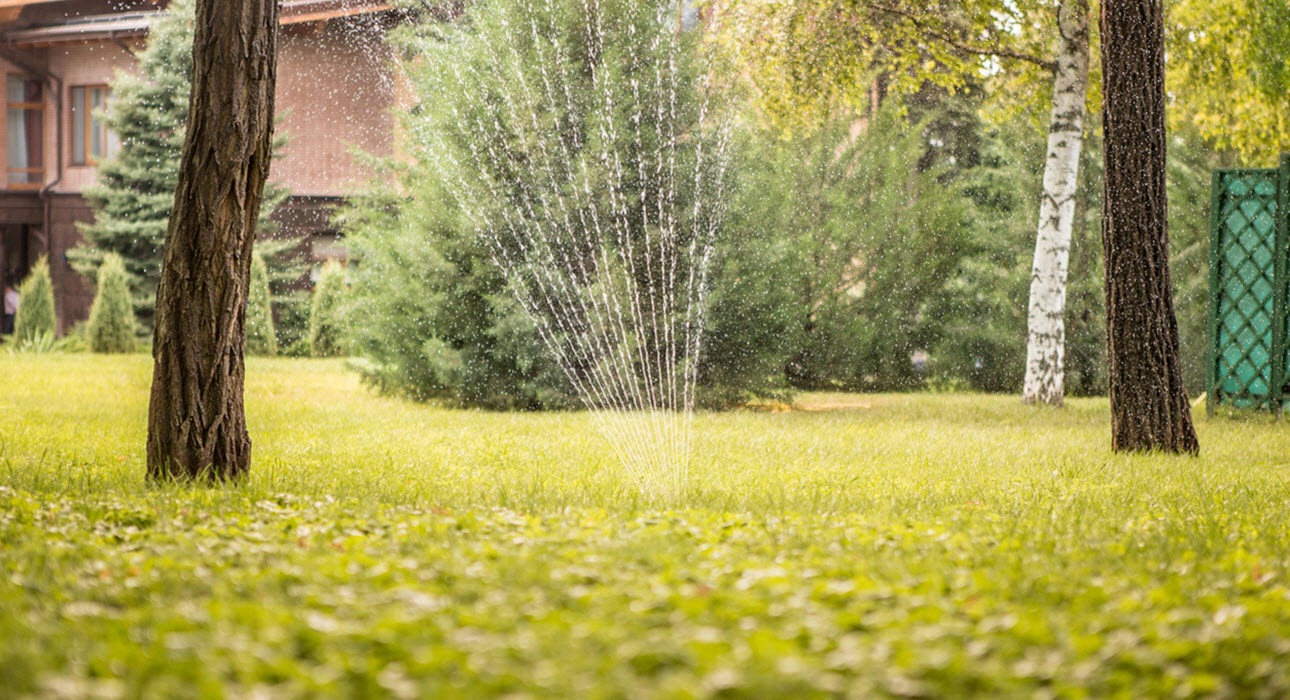 High-Efficiency Lawn Sprinkler System